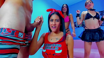 Super ruthless blowjobs from these horny latinas