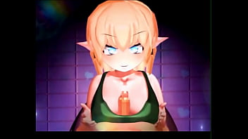 Huge boobs moaning 3d