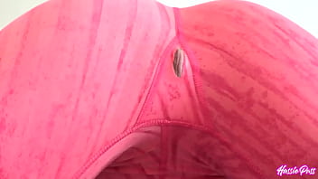 Brian omally slams liv wild’s wet pussy through torn yoga pants