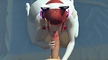 The rude stepdaughter vacuum blowjob