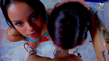 Hot double blowjobs in pov