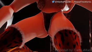 Extended lynx mega titjob animation