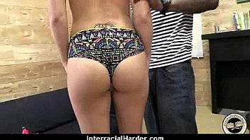 Busty Blonde Fucks And Sucks A Huge Black Monster Cock 17 thumbnail