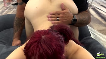 Tadople and his friends gangbang sanguine rose's tight holes