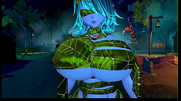 Huge boobs growing boobs 3d