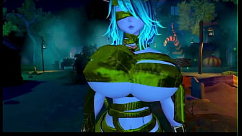 Huge boobs growing boobs 3d