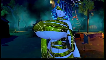 Huge boobs growing boobs 3d