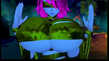 Huge boobs growing boobs 3d