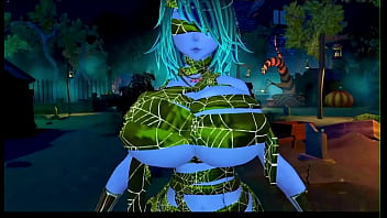 Huge boobs growing boobs 3d