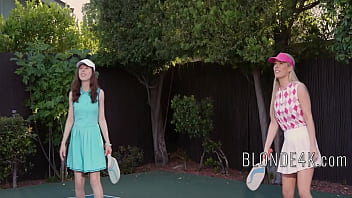 Hot blonde reigns in family pickle court