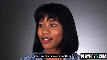 Ebony cougar jenna fox opens up during an interview and masturbates Ebony cougar jenna fox opens up during an interview and masturbates