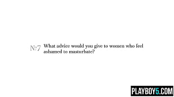 Ebony cougar jenna fox opens up during an interview and masturbates