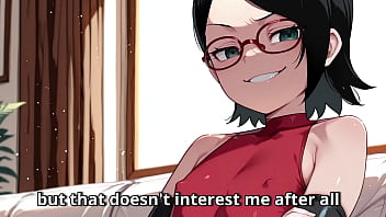 Sarada chastity joi with