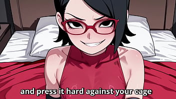 Sarada chastity joi with