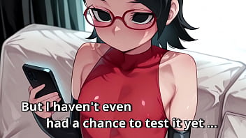 Sarada chastity joi with