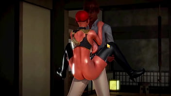 3d large boobed half asian fucked