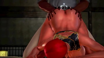 3d large boobed half asian fucked