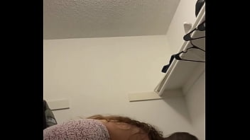 Getting naked for the closet cam