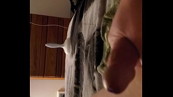 Stroking my cock chillin