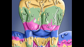 Sunny fucks in slime~