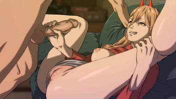 Denji le toca los senos a power para luego follarla duro