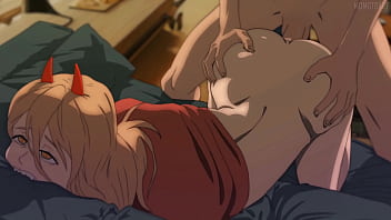 Denji le toca los senos a power para luego follarla duro Denji le toca los senos a power para luego follarla duro