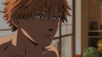 Denji le toca los senos a power para luego follarla duro