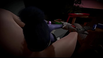 Widowmaker and traser are playing with dildos overwatch parody