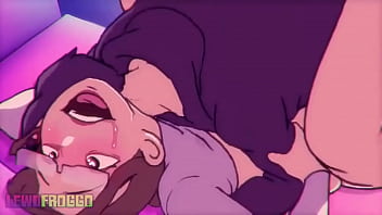 Mona x travis by lewdfroggo