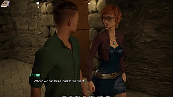 Taboo university #52 nerdy futa ginger with glasses invites me down to the basement