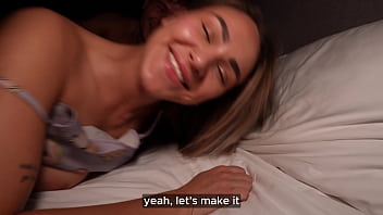 Wifie makes him hard and suckes him all up