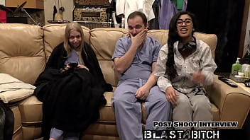 Jasmine rose's bush gets blasted with cum pov version