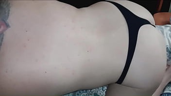 Throating the pole makes her queef and gag