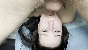 She loves taking my cock balls deep in her mouth in this position