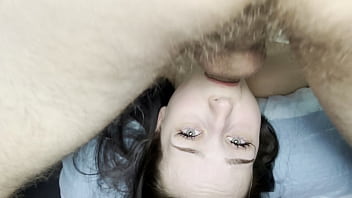 She loves taking my cock balls deep in her mouth in this position