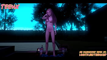 Lorrey riding after dancing