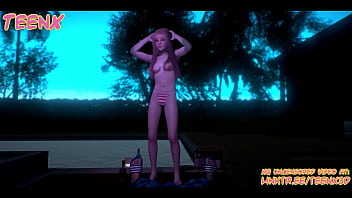 Lorrey riding after dancing