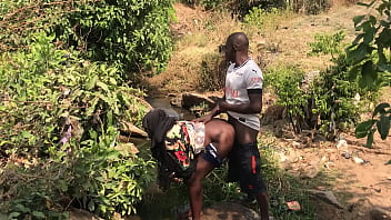 A quicky by the riverside