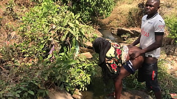 A quicky by the riverside