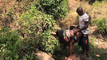 A quicky by the riverside