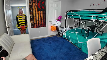 Thick blonde has halloween sex bts kallie taylor