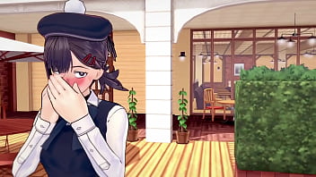 Kobeni sucks off a dude gets a nasty surprise at the end