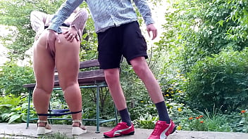 When your mother in law takes off her panties in a public place