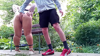 When your mother in law takes off her panties in a public place