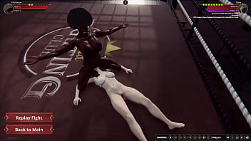 Ellie vs diana nf3d sex battle femdom combat