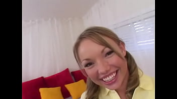 Maya hills cute 19 yo great smile tanned teen huge cock pov deepthroat and cum facial blowjob