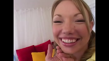 Maya hills cute 19 yo great smile tanned teen huge cock pov deepthroat and cum facial blowjob