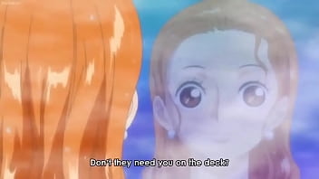 Nami bikini and bath