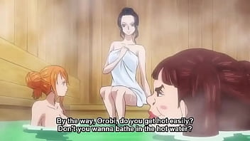 Nami bikini and bath