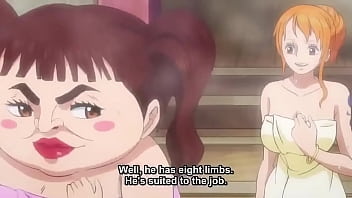 Nami bikini and bath